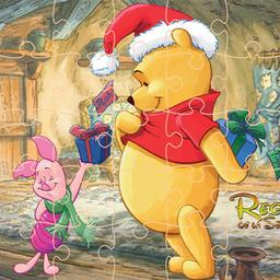 Christmas Winnie Pooh Jigsaw